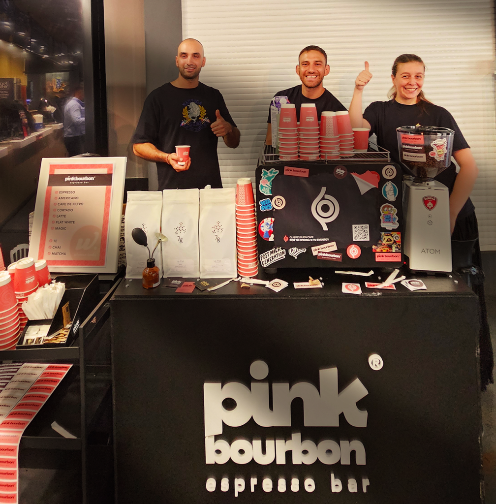 cafe de especialidad pink bourbon espresso bar carrito coffee break corporativo eventos de cafe catering cafe madrid 33